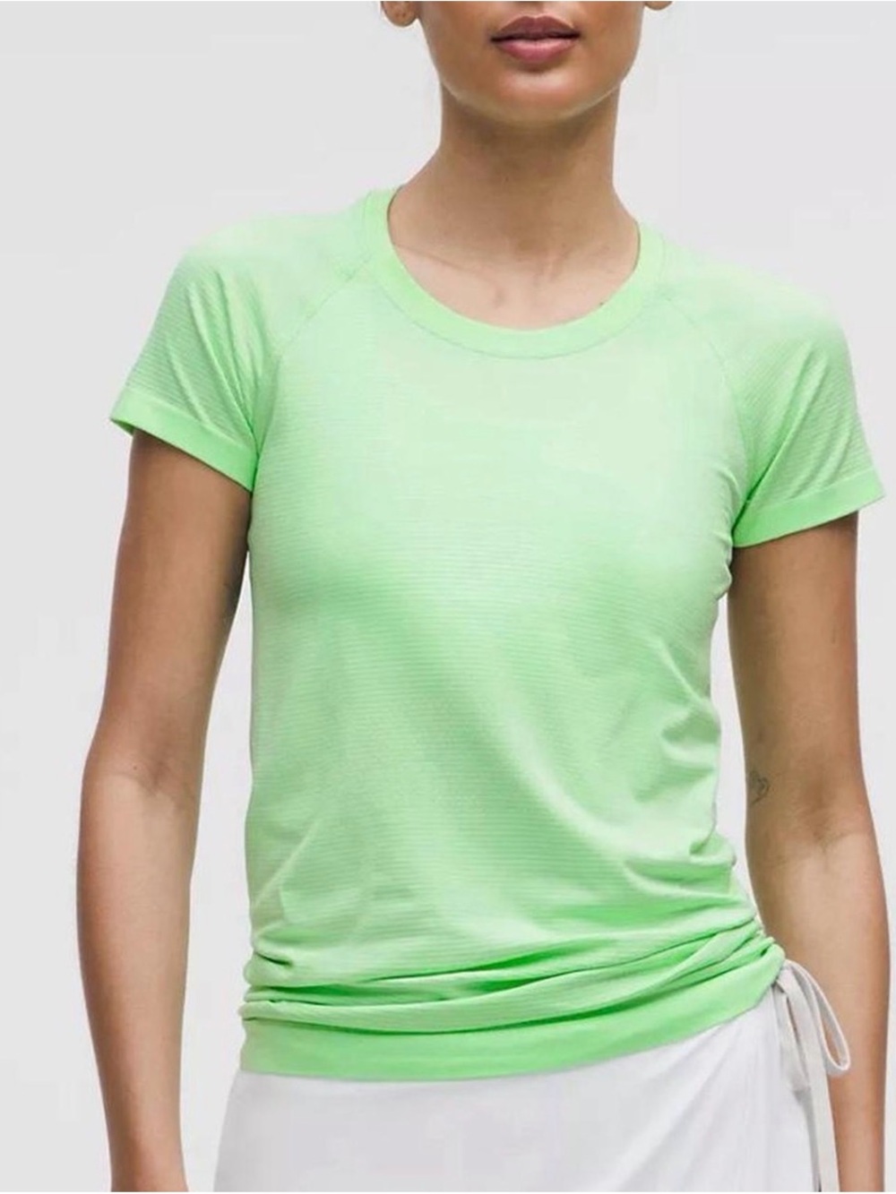 lululemon athletica neon green swiftly tech